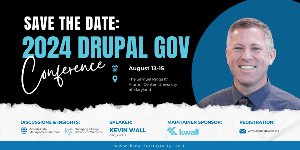 Save the Date: Drupal GovCon 2024